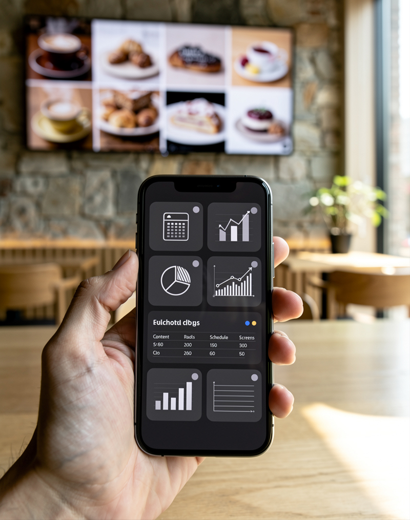 Manage Signage From Your Phone